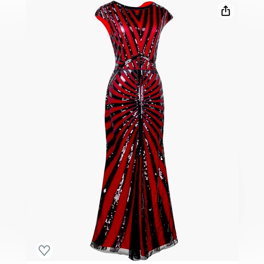 Gatsby/Murder mystery glamour gown! Size 2XL. Worn once.